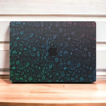 Enhance your MacBook with our Gradient skin decals. Experience sleek and modern design while protecting your device. Elevate your laptop's aesthetic with this stylish choice!