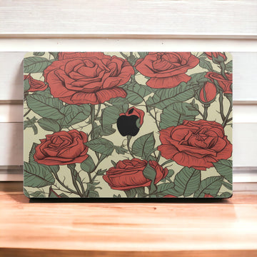 Vintage Floral MacBook Skin