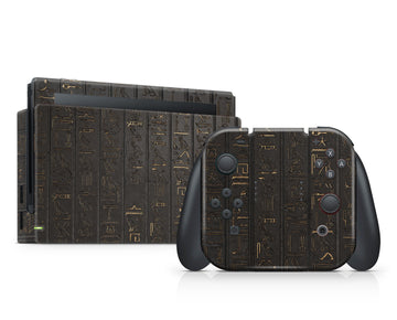 EGYPTIAN WALL NINTENDO SWITCH SKIN - CUSTOM NINTENDO SWITCH WALL DESIGN
