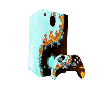 Custom Ying Yang Xbox series x Skin,Xbox Series X Console & Controller Skin,Xbox Series Controller Skin,Custom Xbox Series X Skin