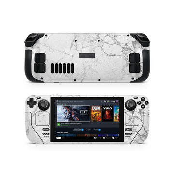 Custom Marble Steam Deck Skin