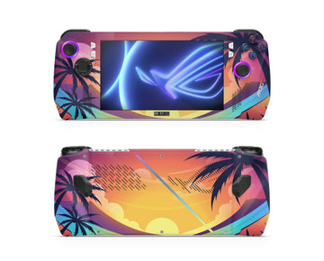 Summer Vibe Asus Rog Ally Skin, Protective Rog Ally Console Case , Custom Game Console Vinyl, Asus Rog Ally Skins Vinyl Sticker