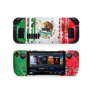 Mexican Flag Steam Deck Skin