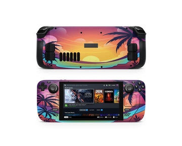 Summer Sunset Steam Deck Skin