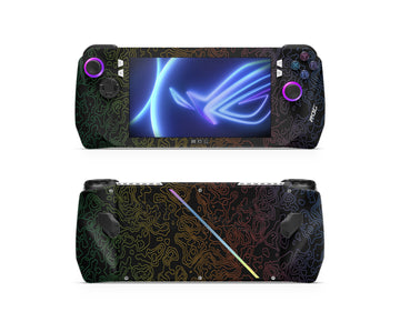 Abstract Asus Rog Ally Skin, Protective Rog Ally Console Case , Custom Game Console Vinyl, Asus Rog Ally Skins Vinyl Sticker, Rog