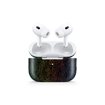 Damascus Colorful AirPods Skin Design