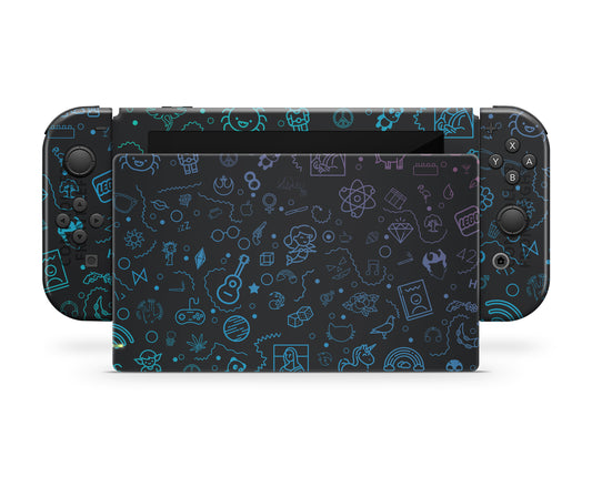 GRADIENT EFFECT NINTENDO SWITCH SKIN