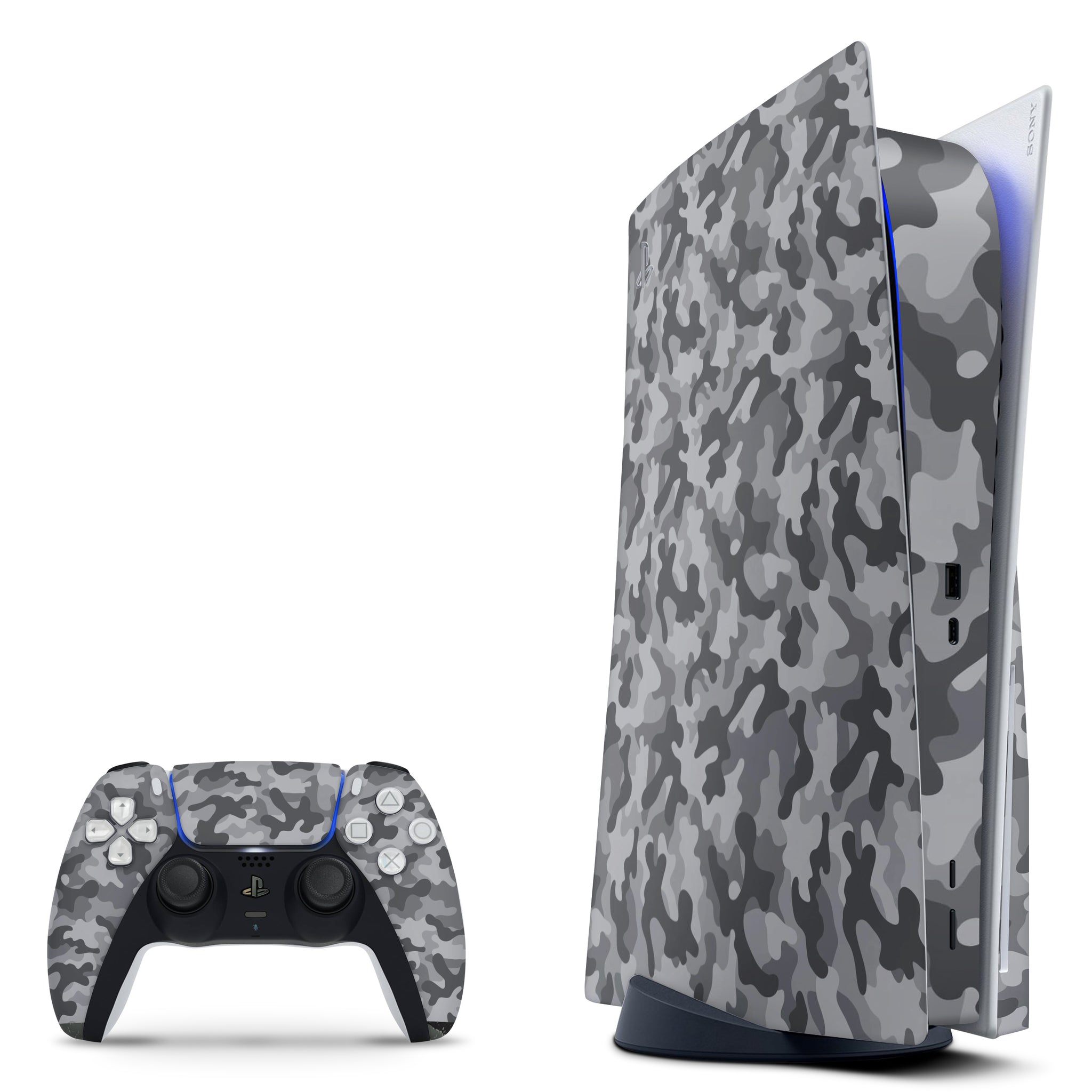 Camo PS5 Disc Editon Skin