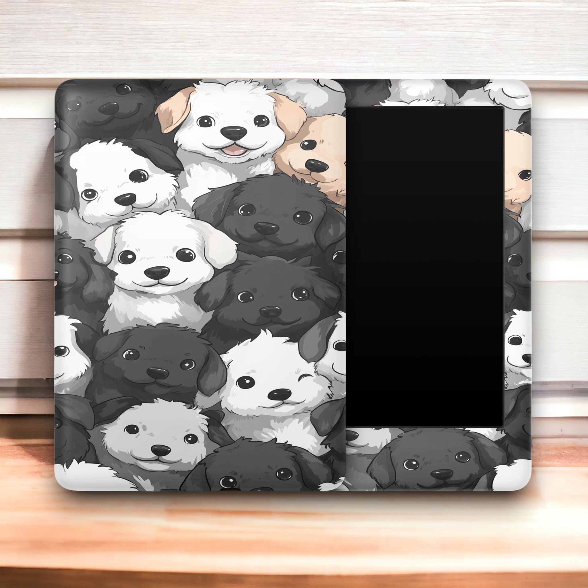 Cute Dogs Amazon Kindle Skin