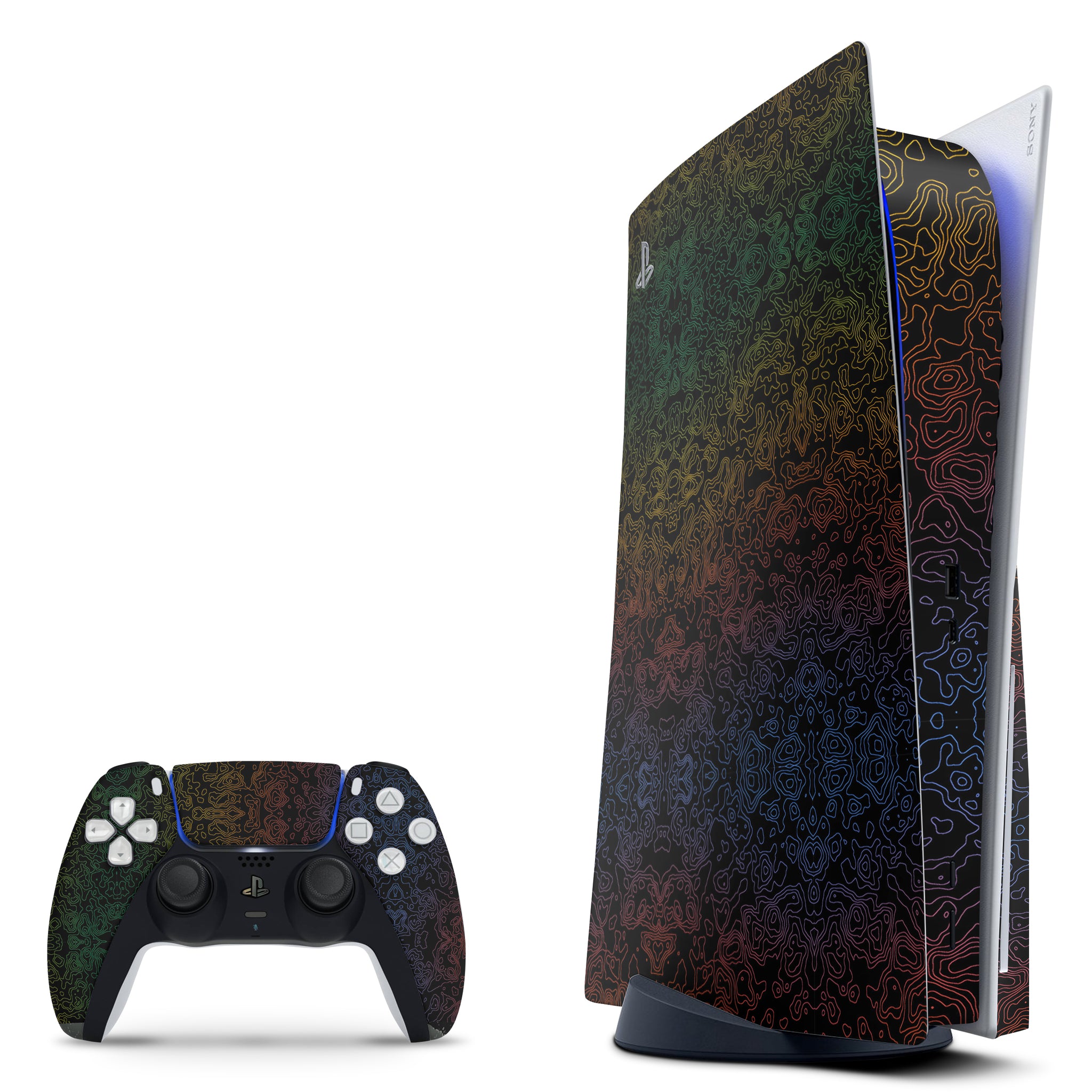 Custom Abstract PS5 Skin