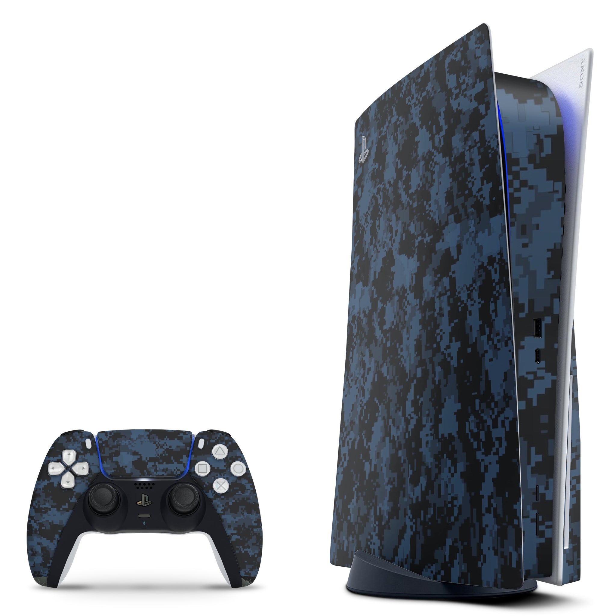 Digital Camo PS5 Skin