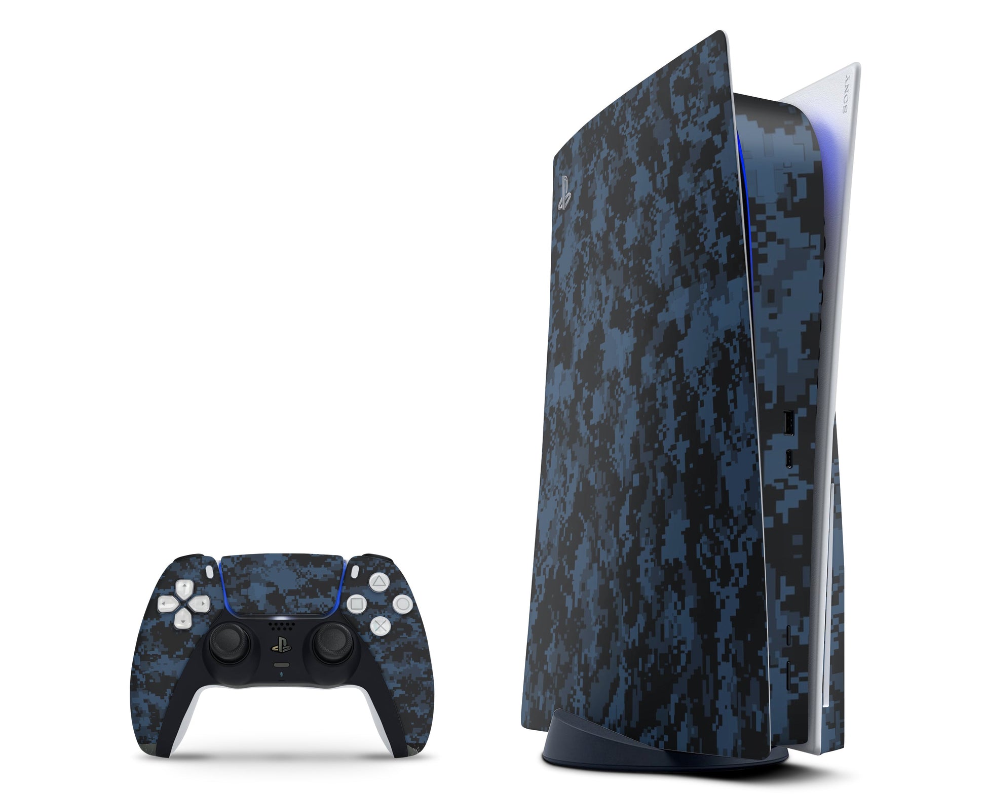 Digital Camo PS5 Skin