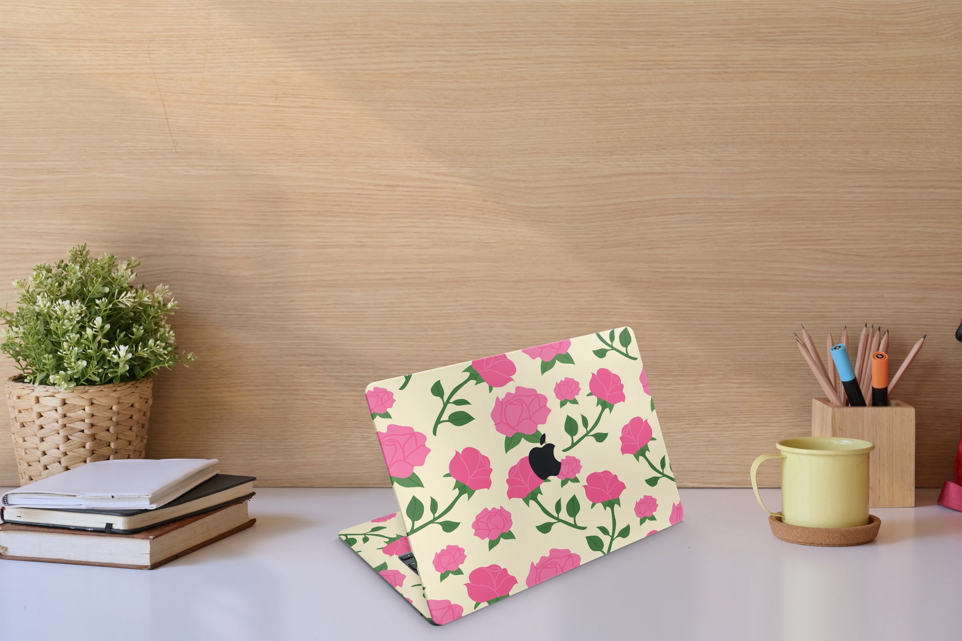 Elevate your MacBook with our Floral Design skin decals. Embrace the beauty of nature with intricate floral patterns while protecting your device. Upgrade your laptop&#39;s aesthetic with this timeless choice!