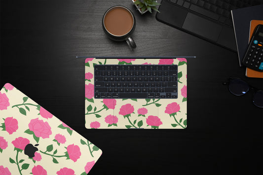 Vector Floral MacBook Skin