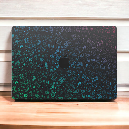 Enhance your MacBook with our Gradient skin decals. Experience sleek and modern design while protecting your device. Elevate your laptop&#39;s aesthetic with this stylish choice!