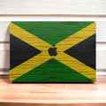 Elevate your MacBook with our Jamaican skin decals. Immerse yourself in the vibrant colors and culture of Jamaica while protecting your device. Upgrade your laptop's style with this unique design!