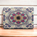 Elevate your MacBook with our Mandala skin decals. Experience the intricate beauty of sacred geometry while protecting your device. Upgrade your laptop's aesthetic with this mesmerizing design!