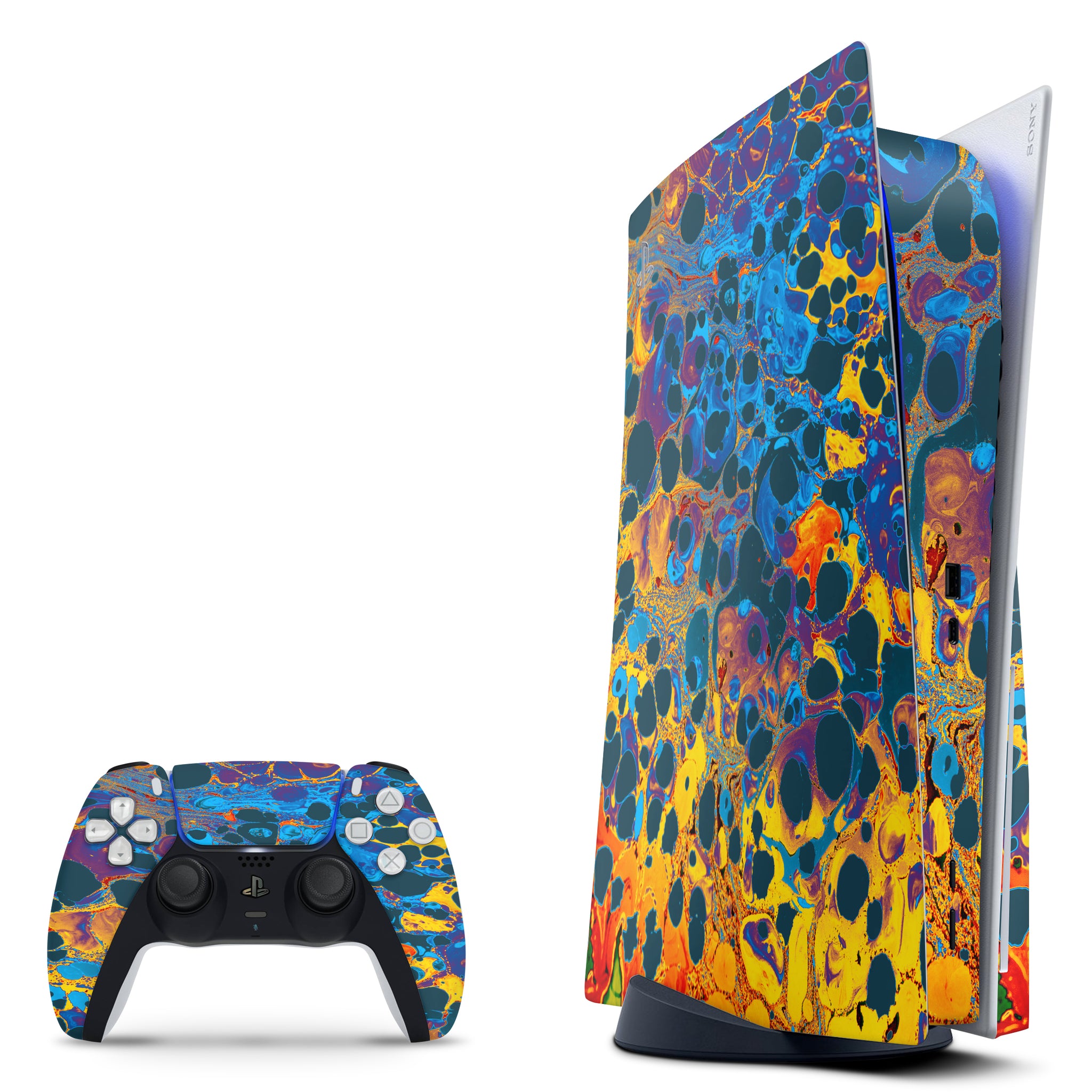 Abstract Pattern Ps5 Disc Edition Skin