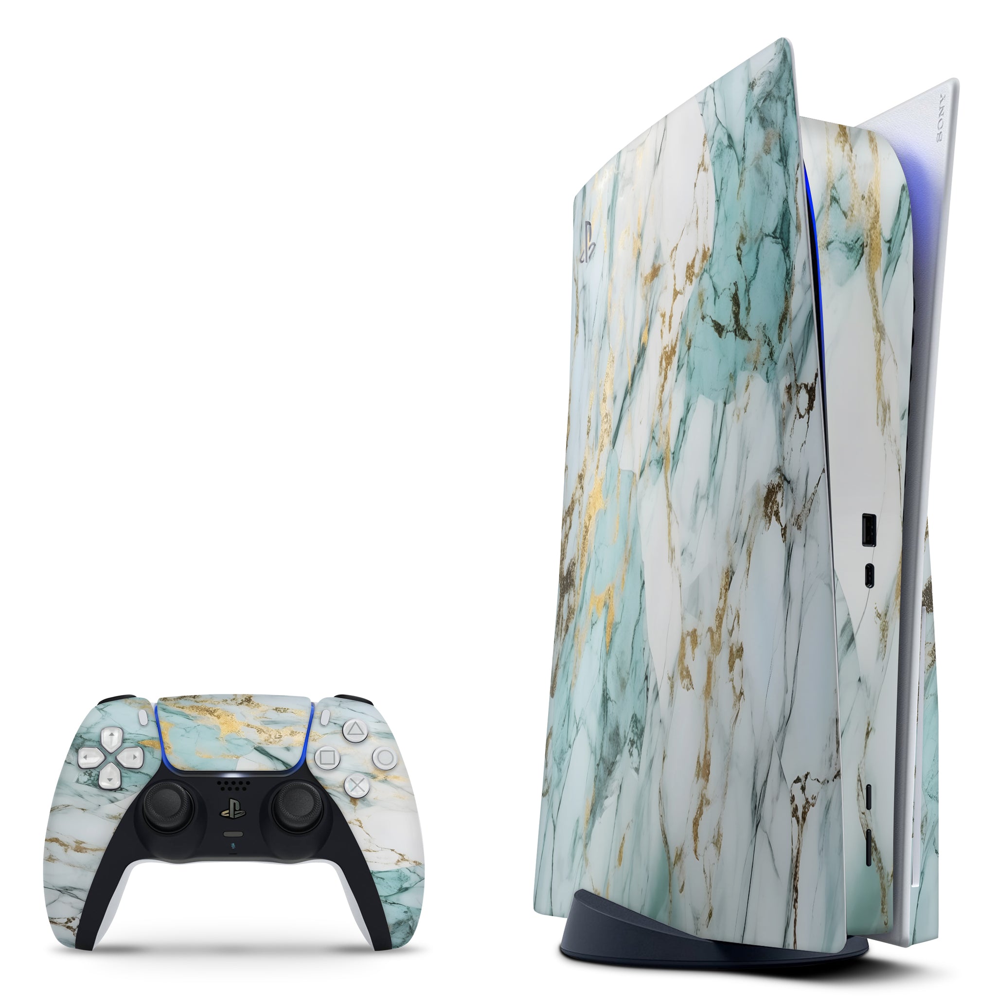 Marble PS5 Disc Edition Skin