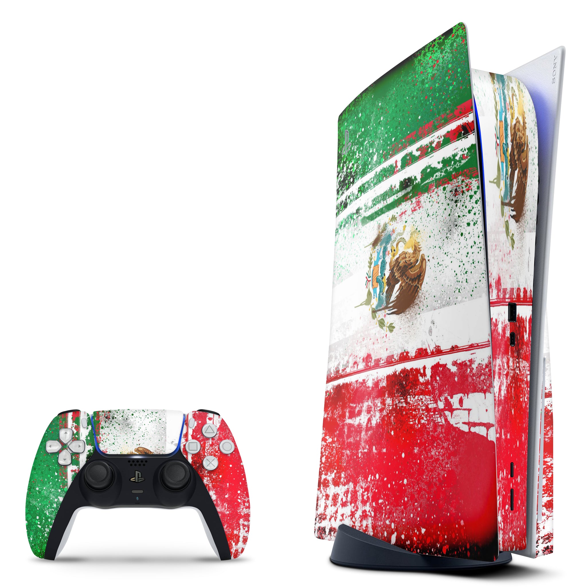 Mexican Flag PS5 Disc Edition Skin