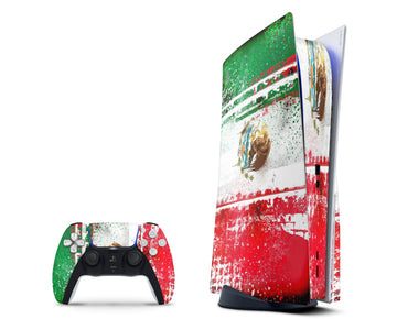 Mexican Flag PS5 Disc Edition Skin