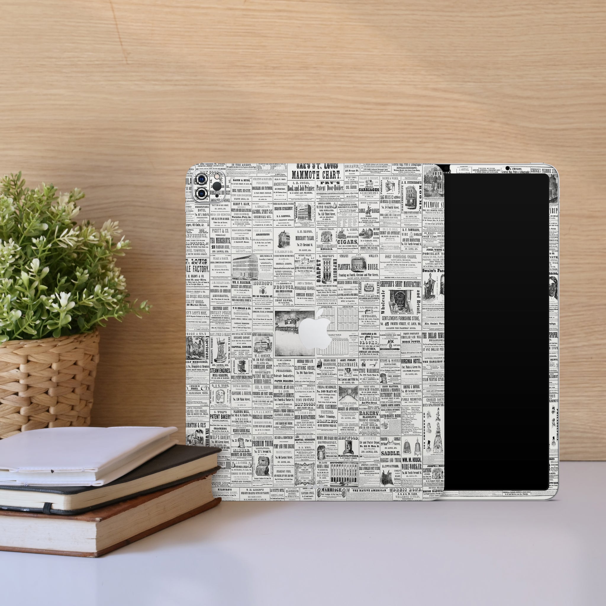 Newspaper Style iPad Skin