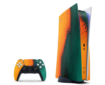 Abstract PS5 Disc Edition Skin