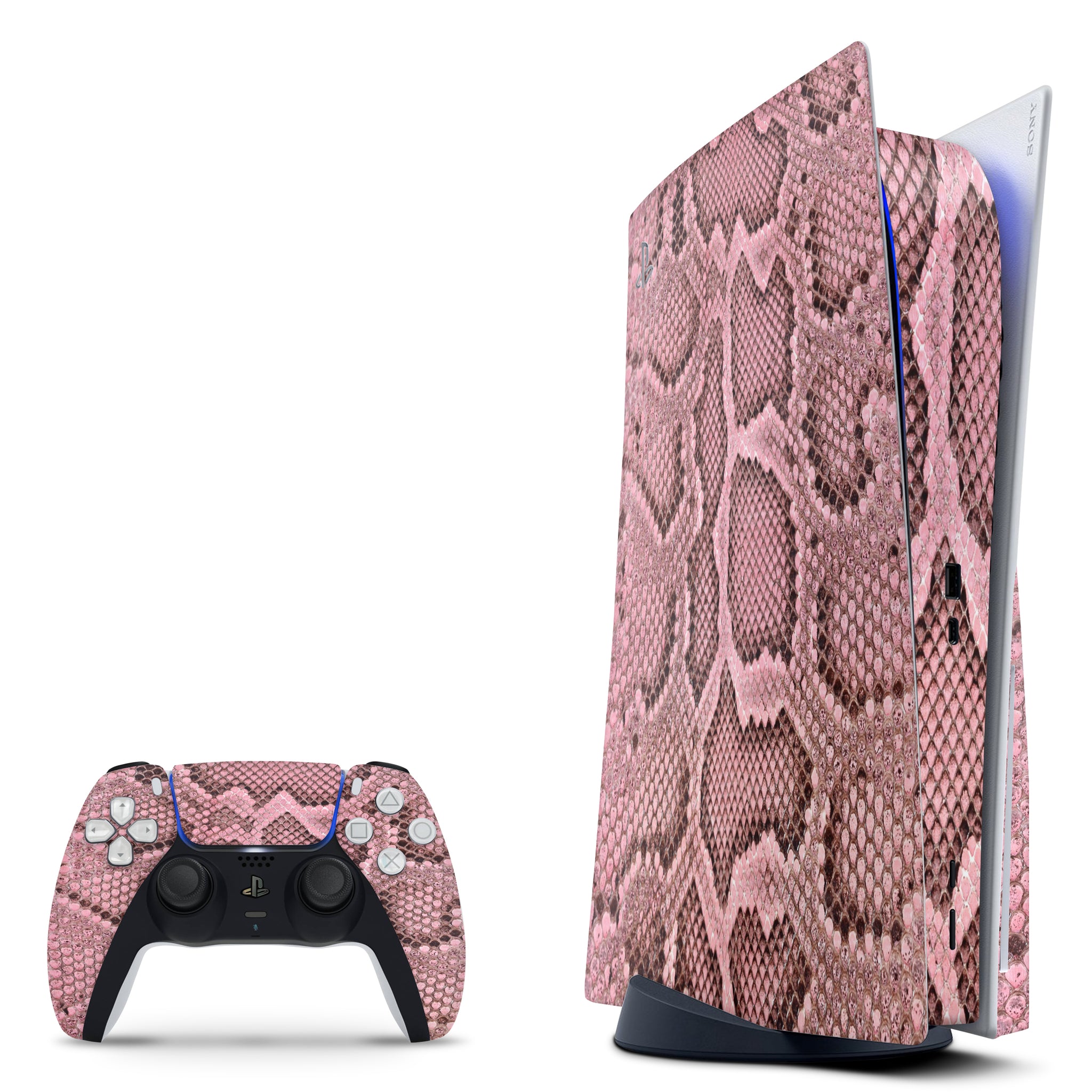 Pink Snake PS5 Disc Edition Skin