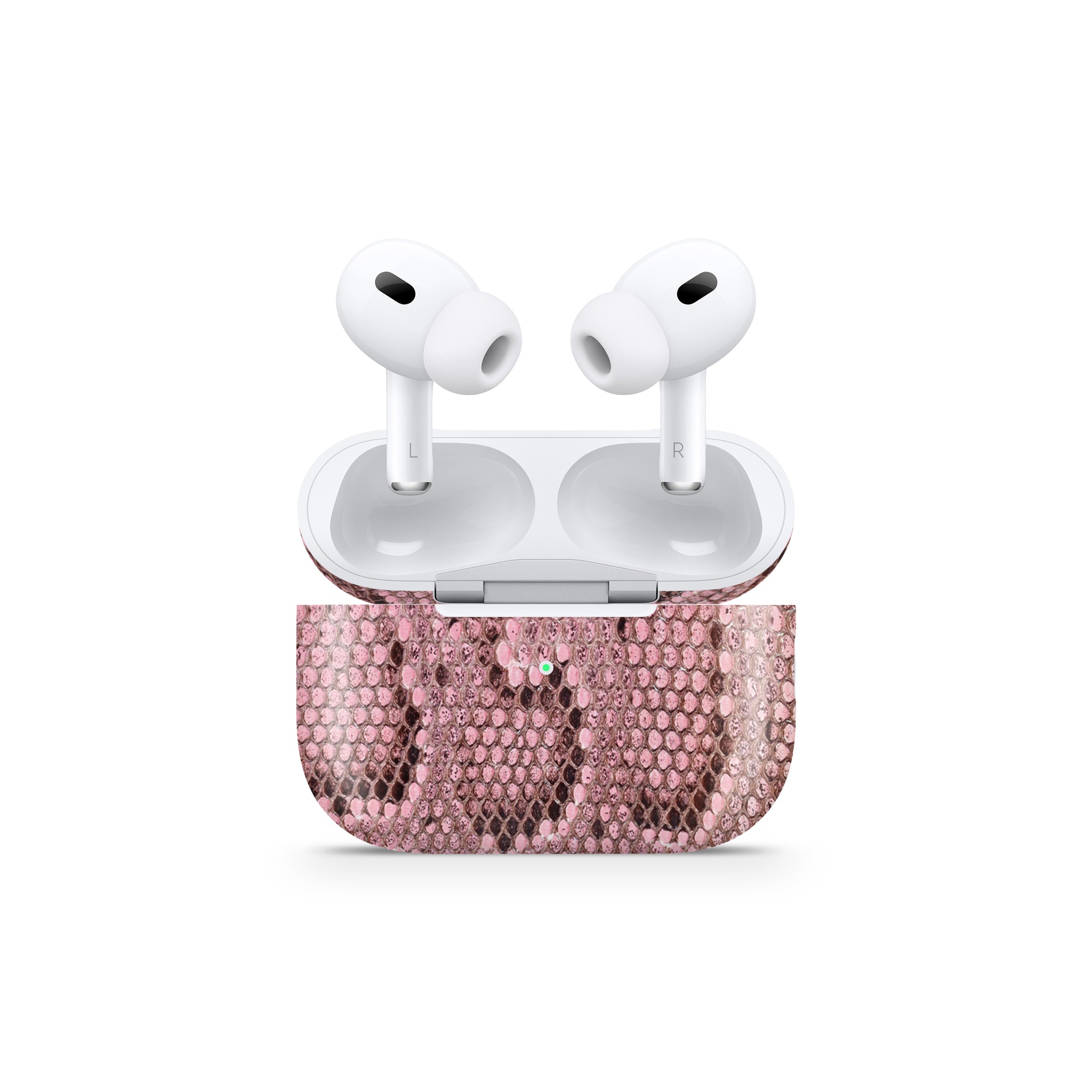 Pink Snake AirPods Skin Design