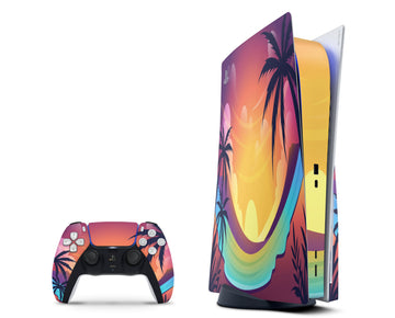 Summer Wrap PS5 Disc Edition Skin