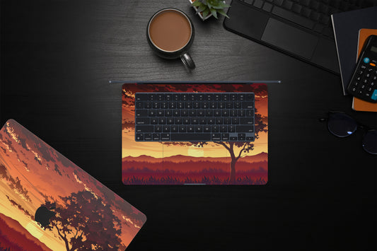 Sunset MacBook Skin