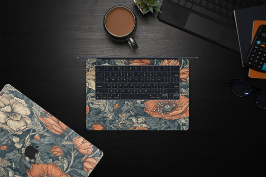 Vintage Floral MacBook Skin