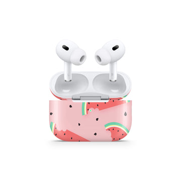 Cute Watermelon AirPods Skin Design