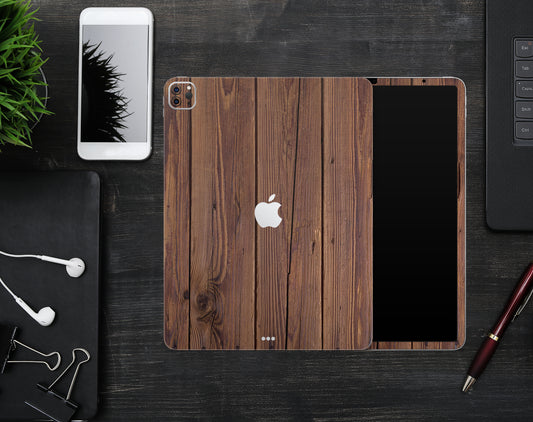 Wooden Style iPad Design Skin