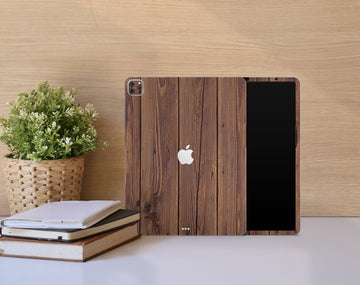 Wooden Style iPad Design Skin