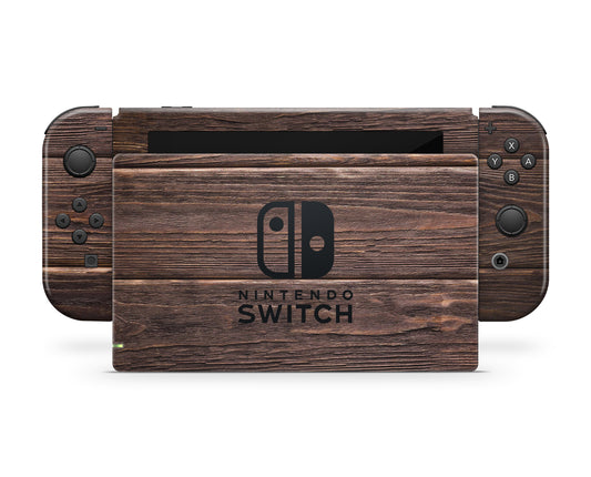 WOODEN STYLE NINTENDO SWITCH SKIN - WOODEN THEME