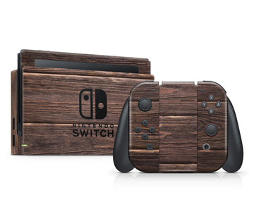 WOODEN STYLE NINTENDO SWITCH SKIN - WOODEN THEME