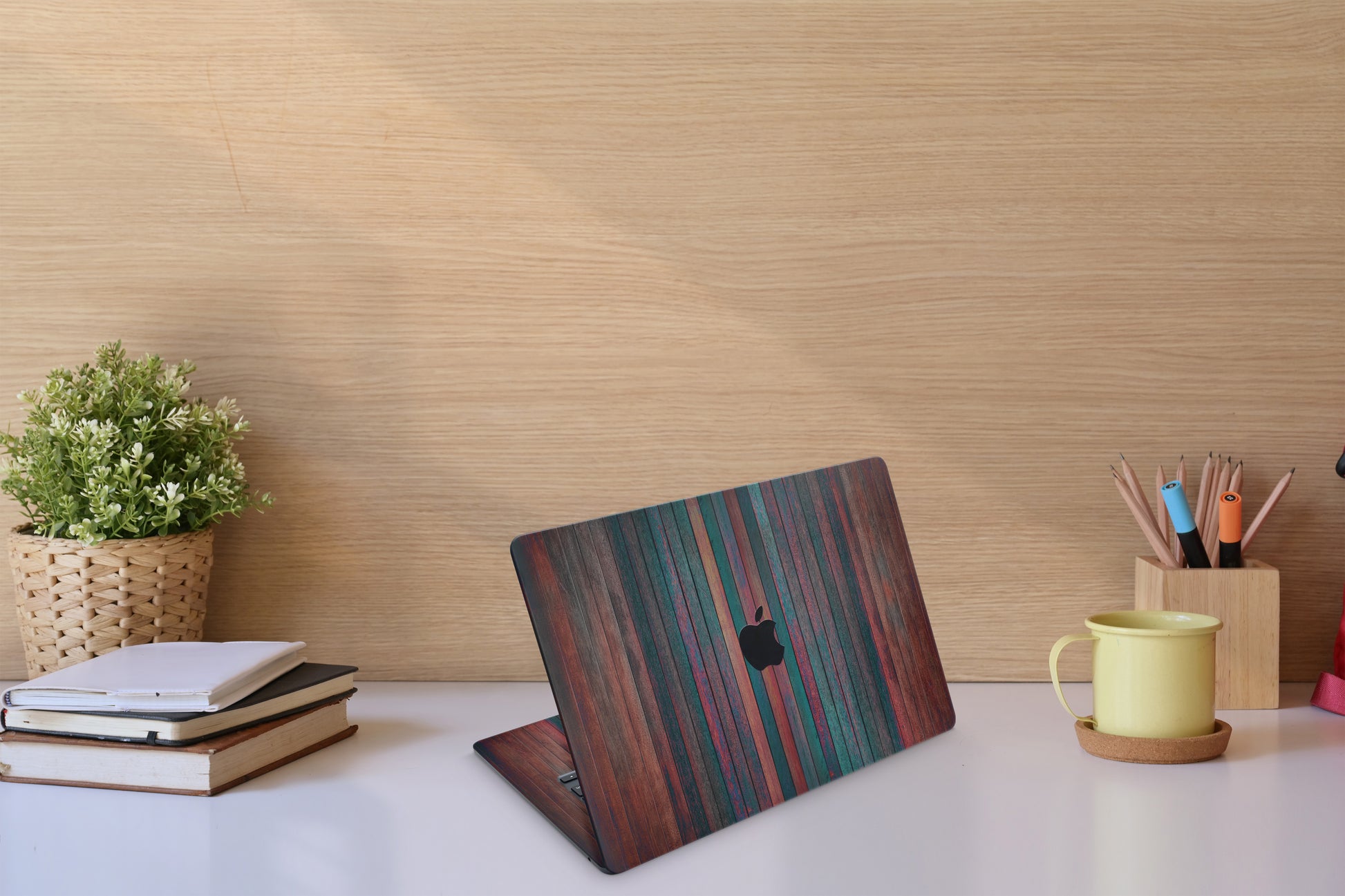 Upgrade your MacBook with our Wooden Style skin decals. Experience the timeless elegance of wood while ensuring premium protection. Elevate your laptop&#39;s aesthetic with this classic design!