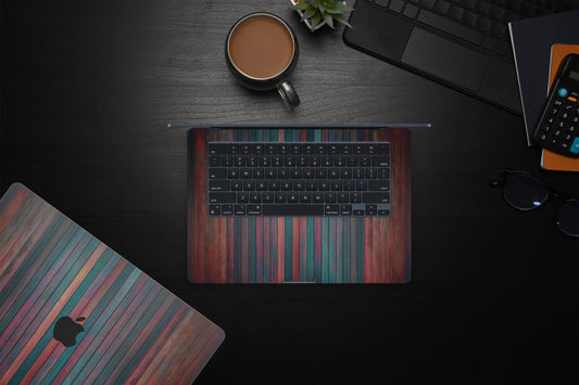 Wooden Style MacBook Skin