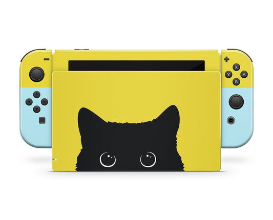 CUTE CAT THEME NINTENDO SWITCH SKIN