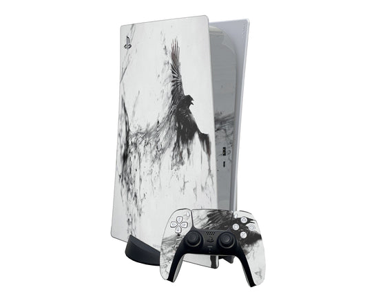 Crow Rawen PS5 Disc Edition Skin