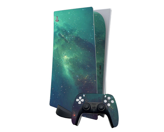 Nebula Green PS5 Digital Edition Skin