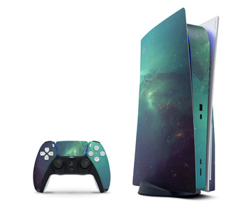 Nebula Green PS5 Disc Edition Skin