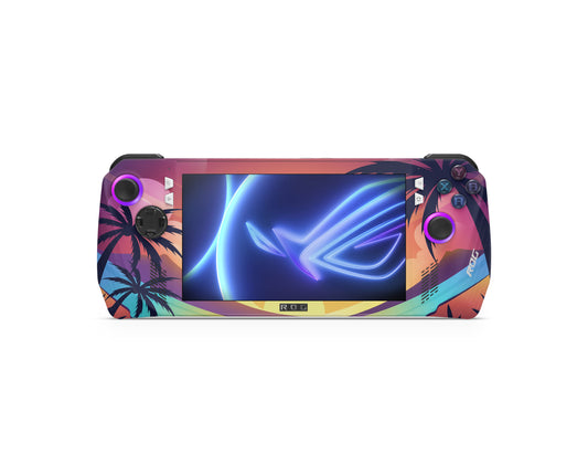 Summer  Vibe Asus Rog Ally Skin, Protective Rog Ally Console Case , Custom Game Console Vinyl, Asus Rog Ally Skins Vinyl Sticker