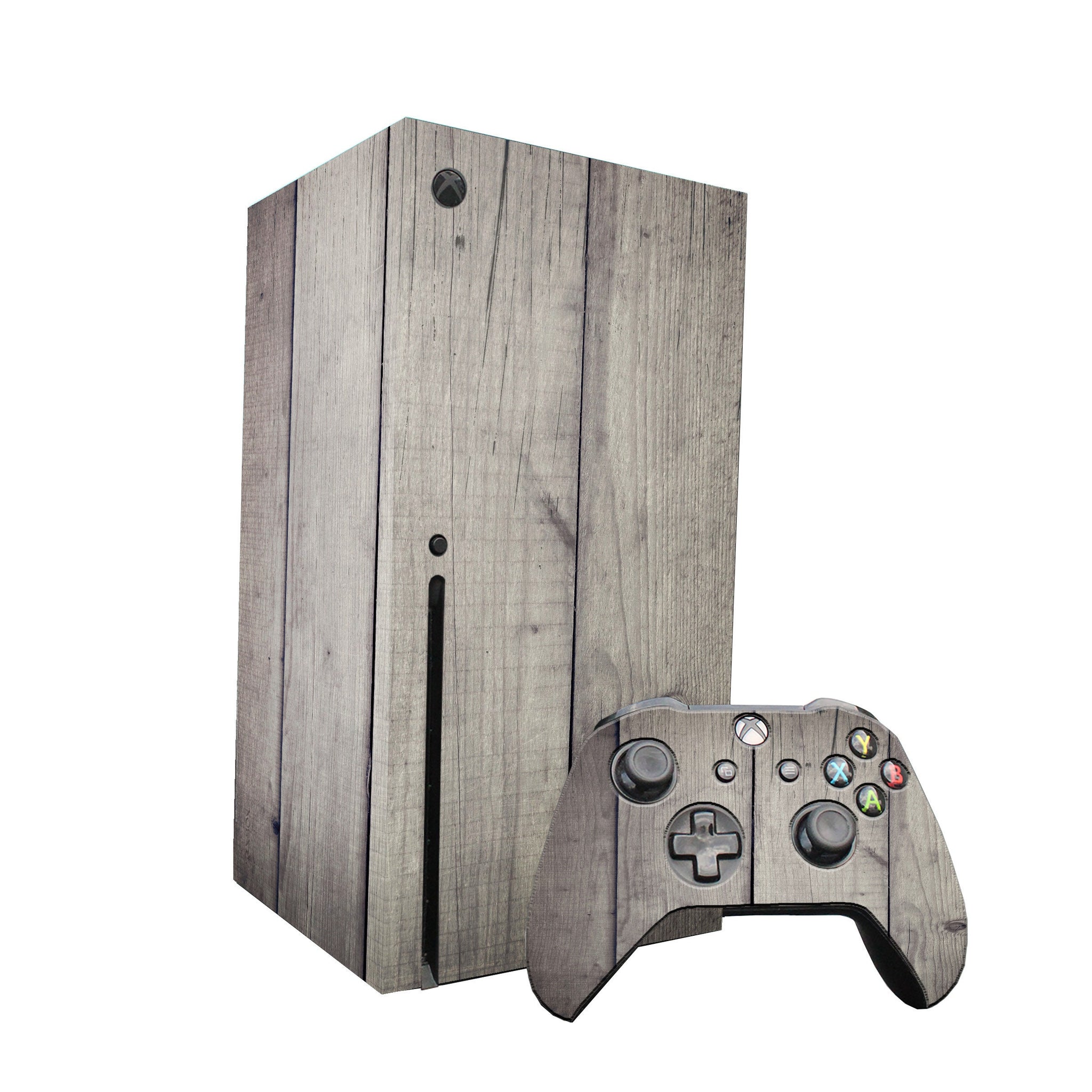 Custom Wooden Design for Xbox Series X, Custom Made Series X skin, Xbox Series X sticker , Xbox Series X wooden controller skin
