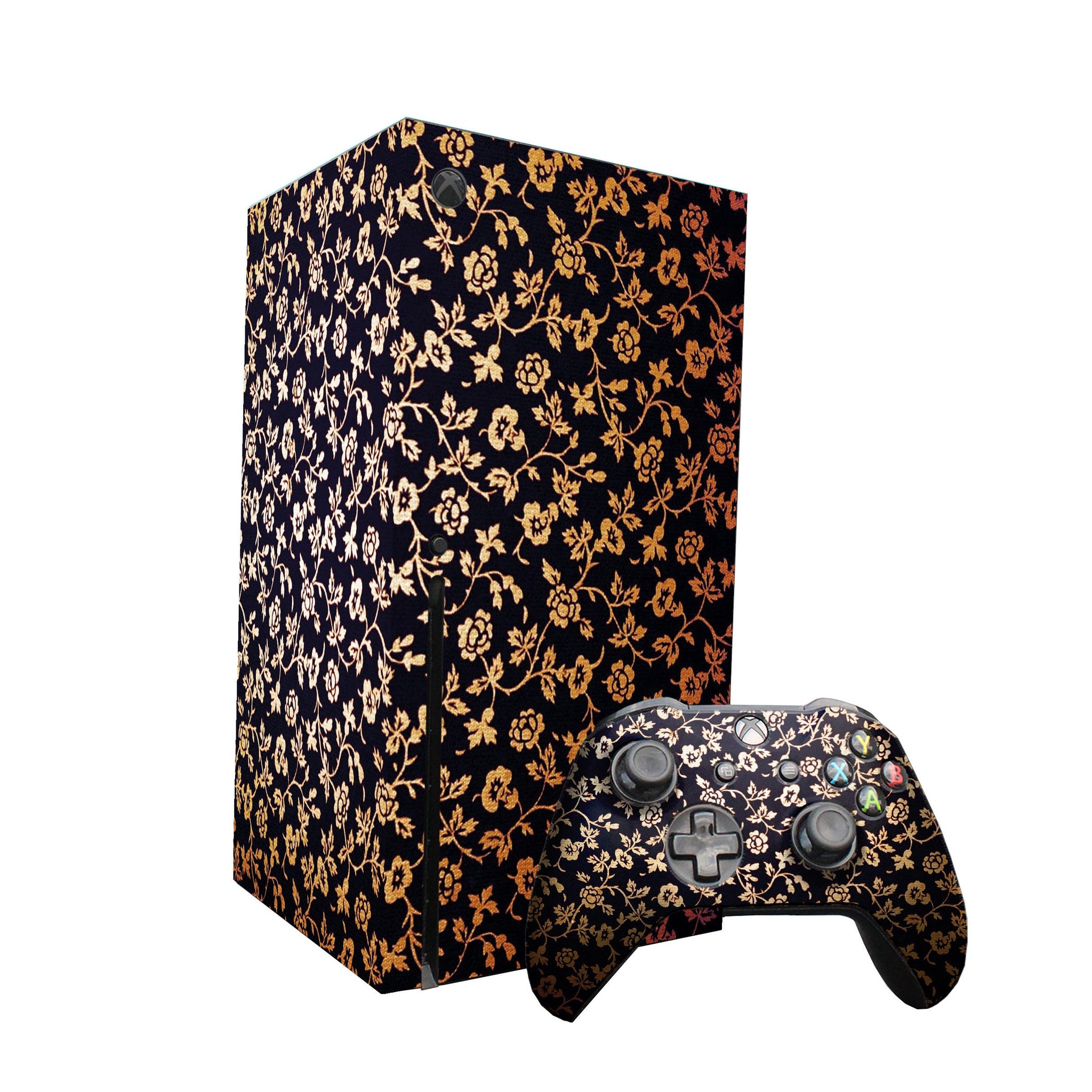 Flower Xbox Series X Skin ,Xbox Series X Console & Controller Skin,Xbox Series Controller Wrap,Custom Xbox Series X Wrap,Custom Xbox Skin,