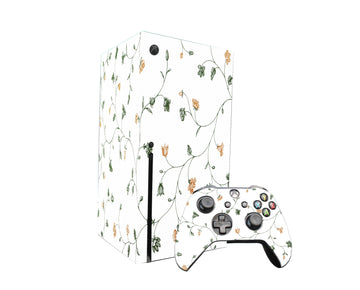Custom Flower Skin , Xbox Series X Skin,Xbox Series X Console & Controller Skin,Xbox Series Controller Skin,Custom Xbox Series X Skin Wrap