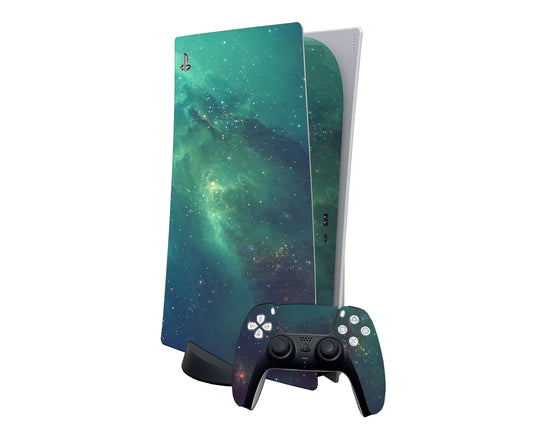 Nebula Green PS5 Disc Edition Skin
