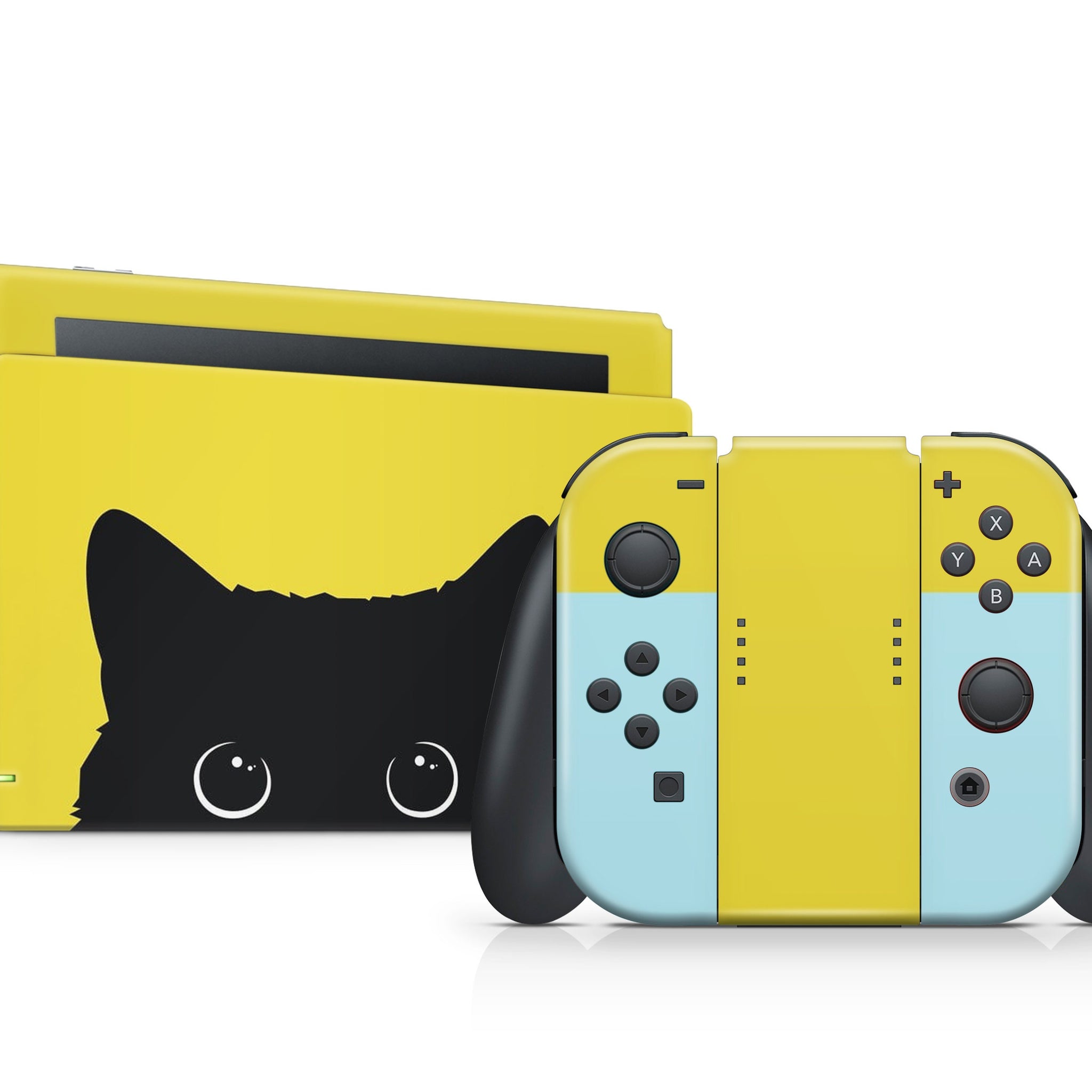 CUTE CAT THEME NINTENDO SWITCH SKIN