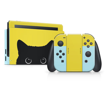 CUTE CAT THEME NINTENDO SWITCH SKIN